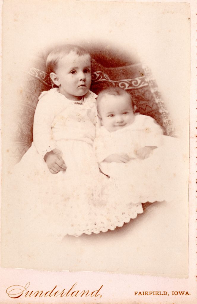 Ralph and Clarence Rodgers 1890